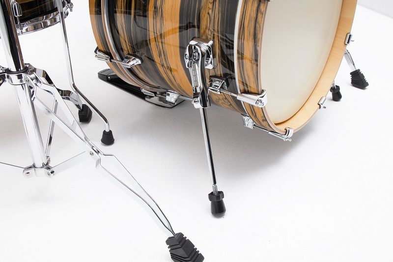 Tama CK48S-NET Superstar Classic MA 4-del Shell-kit, Natural Ebony Tiger Wrap