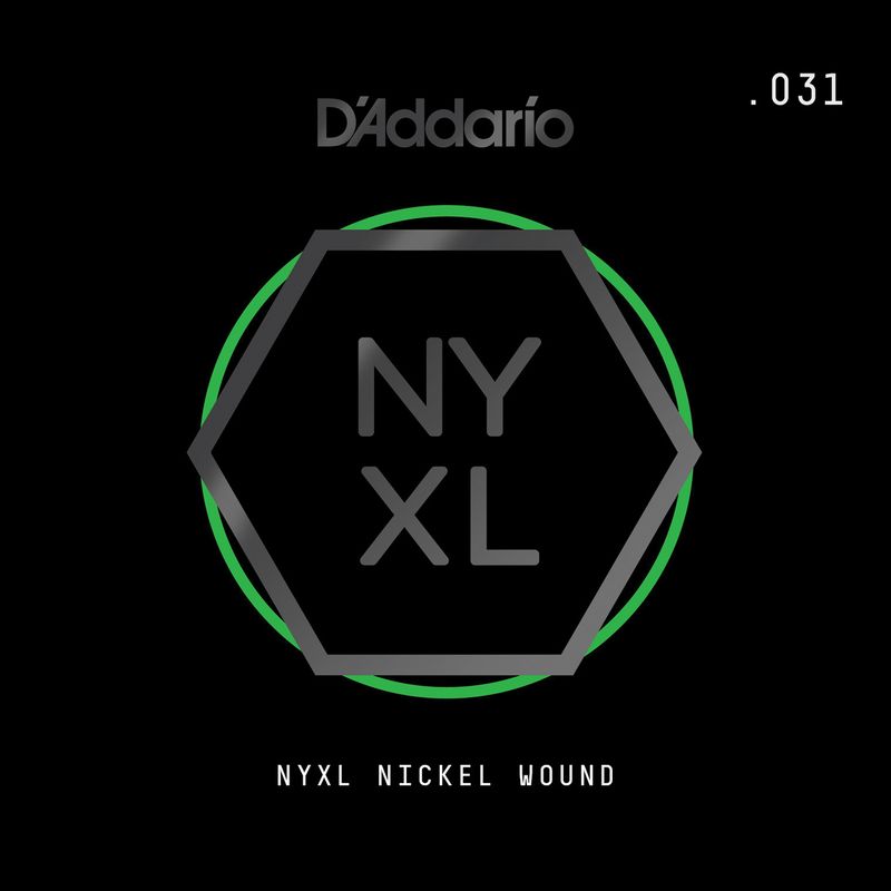 D'Addario NYNW031 Gitarsträng NYXL Nickel Wound 031