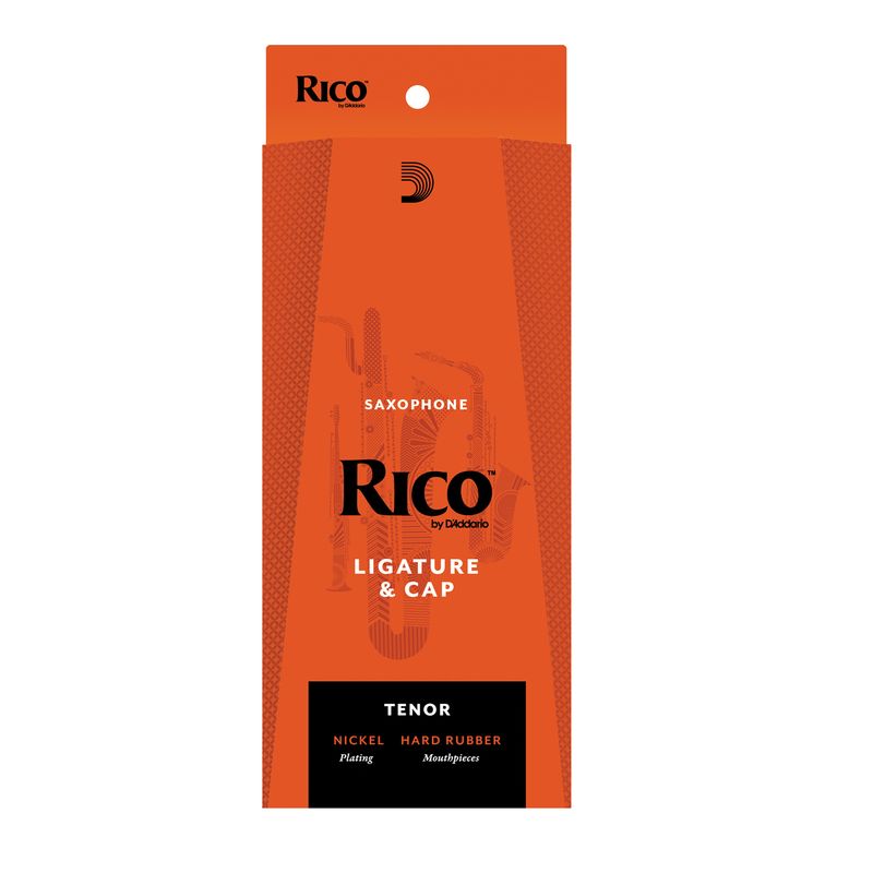 D'Addario RTS1N Ligature + kapsel Hrb Tenorsax