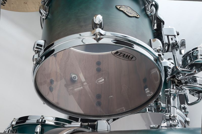 Tama WBS42S-SPF SC Walnut/Birch 4-shellkit (10,12,16,22), Satin Sapphire Fade