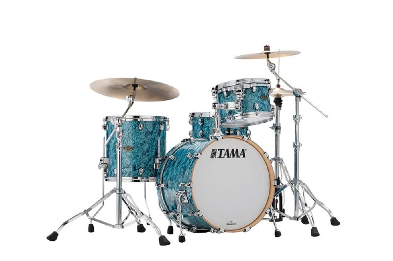 Tama WBR30RS-TQP SC Walnut/Birch 3-shellkit (12,14,20), Turquoise Pearl