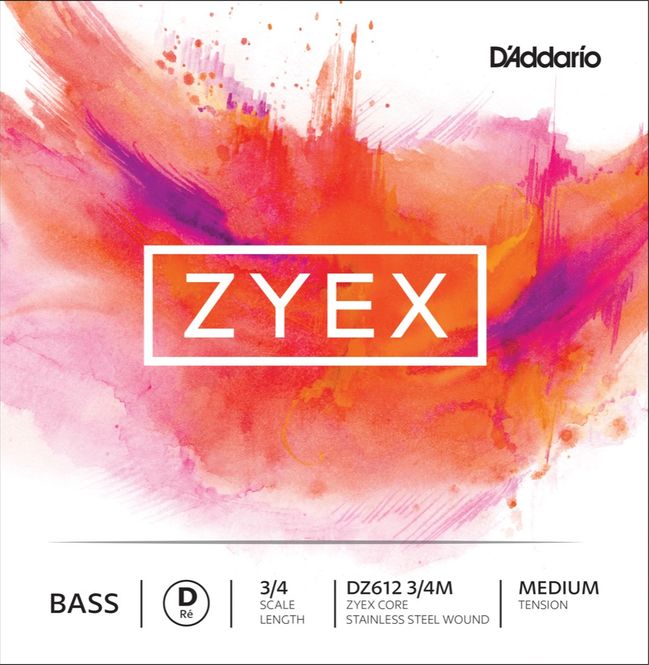 Hovedbilde Daddario Orchestral DZ612 3/4M Zyex Bas D 3/4 ...