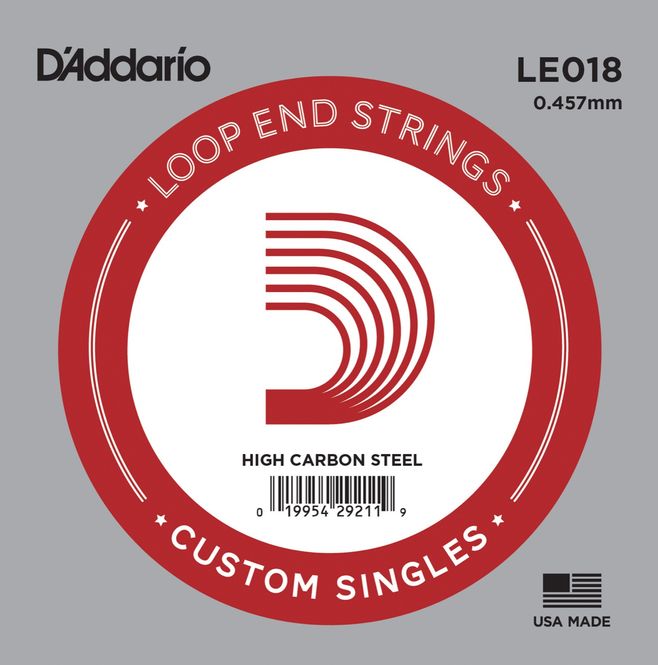 Hovedbilde D'Addario LE018 Banjo/Mandolin Loop End Plain ...