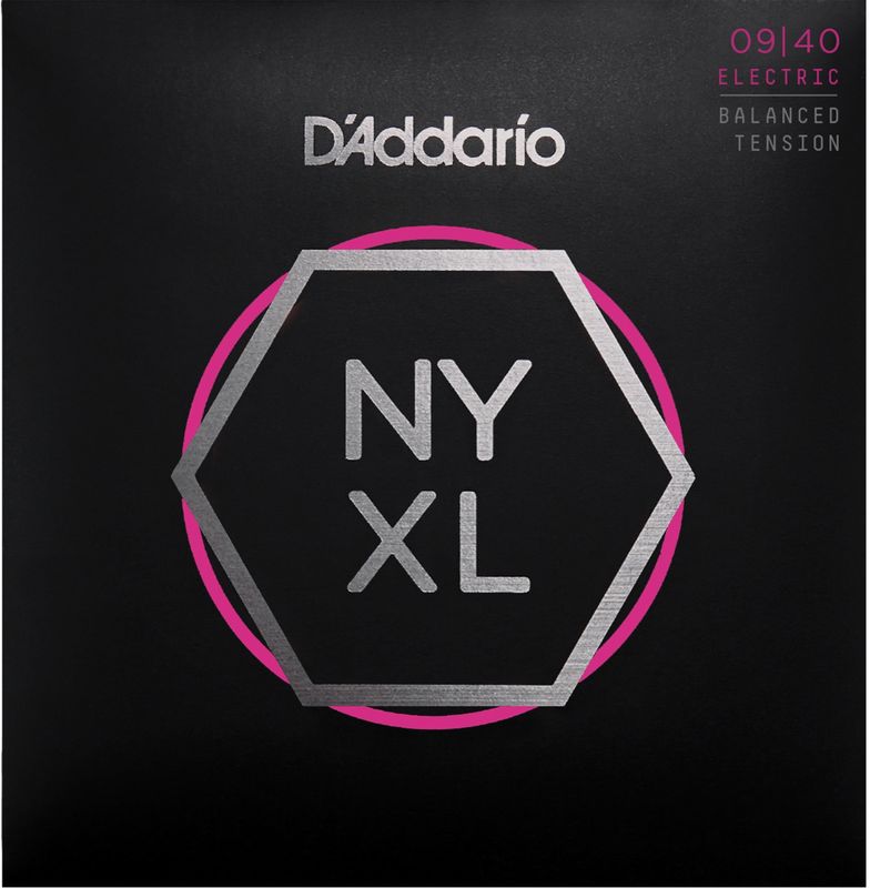 D'Addario NYXL0940BT Strängset Elgitar NYXL 009-040 (Balanced Tension)