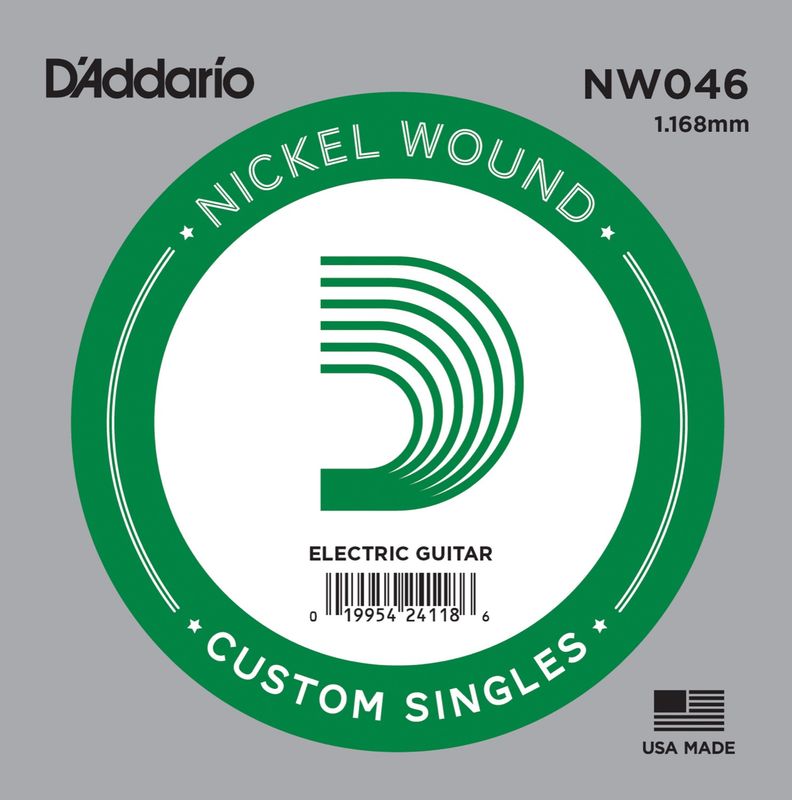 D'Addario NW046 Gitarsträng Elgitar Nickel Wound 046