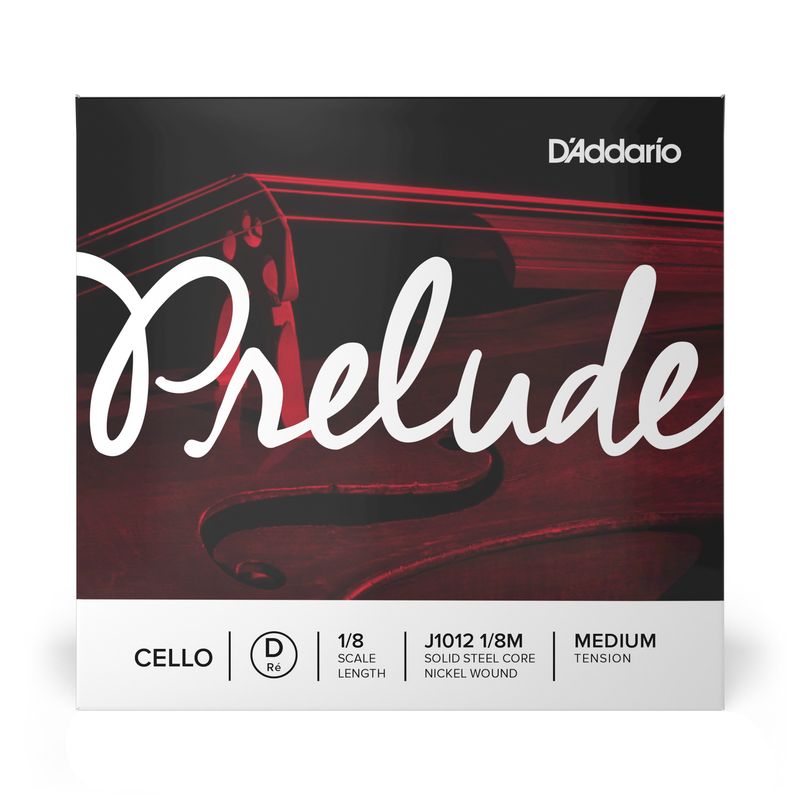 Daddario Orchestral J1012 1/8M Prelude Cello D 1/8 /Medium Tension