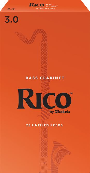 Hovedbilde D'Addario REA2530 Rörblad Rico Bas-klarinett ...