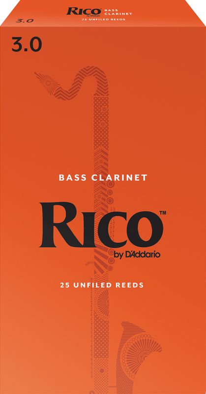 D'Addario REA2530 Rörblad Rico Bas-klarinett 25-p. 3