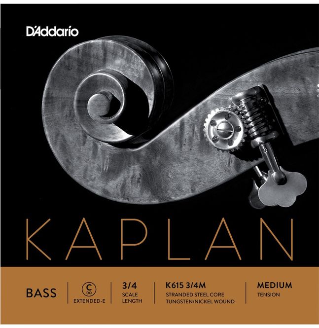 Hovedbilde Daddario Orchestral K615 3/4M Kaplan Bas C-Ext. ...