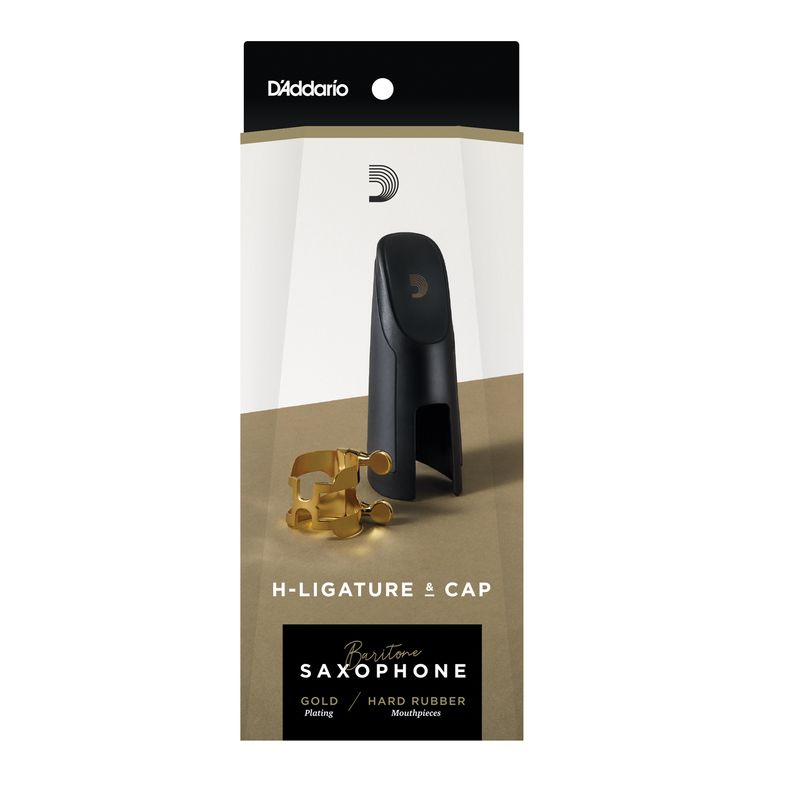 D'Addario HBS2G H-Ligature+kapsel Baritone-sax