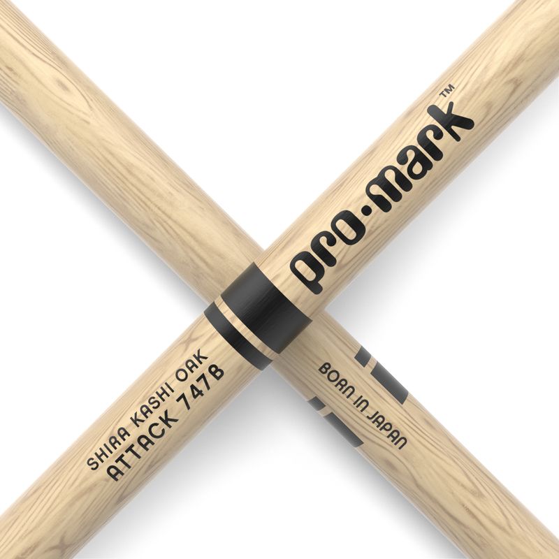 Promark PW747BW Classic Attack, 747B, Oak, Oval tip