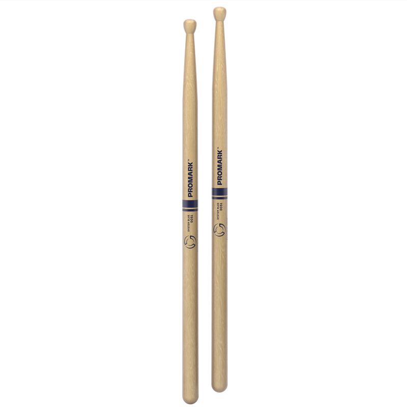 Promark TXDC51W System Blue DC51 (16 3/4x.680), Hickory, Custom tip