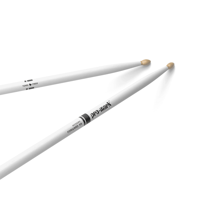 Promark TX5AW-WHITE Classic Painted Forward 5A, Oval tip - White