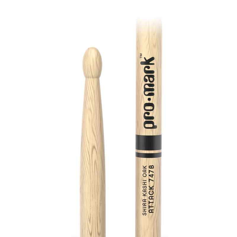 Promark PW747BW Classic Attack, 747B, Oak, Oval tip