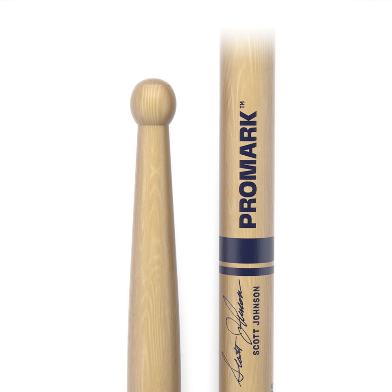 Promark TXDC17W Scott Johnson DC17, Hickory, Large Round tip