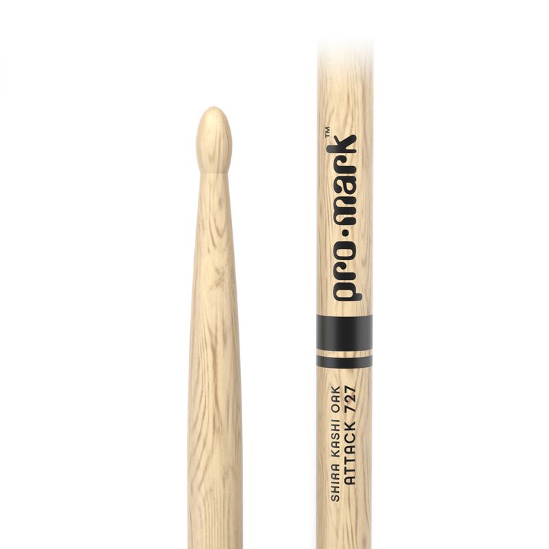 Promark PW727W Classic Attack 727, Oak, Oval tip