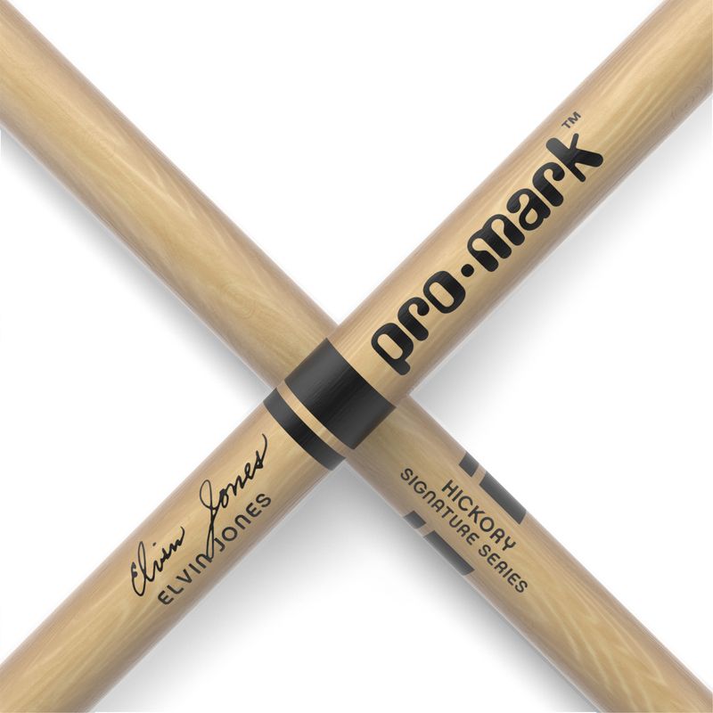 Promark TXJZW Elvin Jones Signature, Hickory, Oval tip