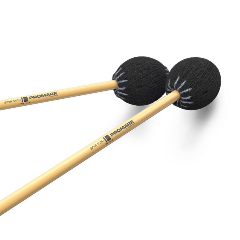 Promark SV3R SPYR Mallet Vibrafon, Hard, Rattan