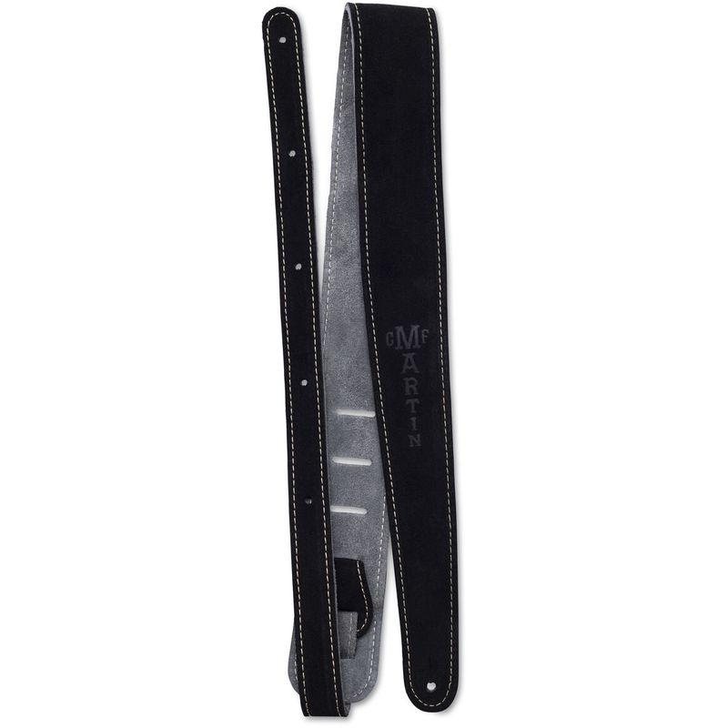 Martin Suede Strap Black