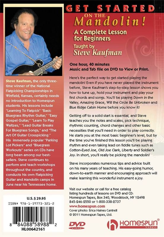 Get Started on the Mandolin!