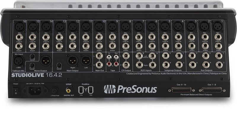 Decksaver Skyddslock till PreSonus SL 16.4.2