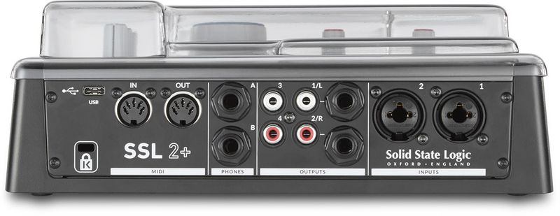 Decksaver Skyddslock till Solid State Logic SSL 2 & SSL 2+