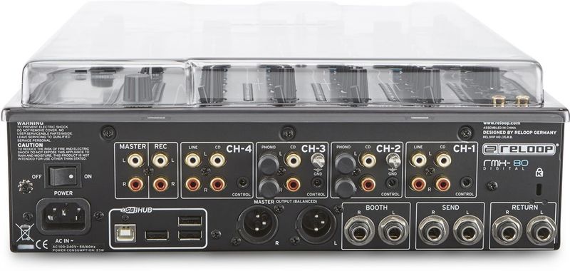 Decksaver Skyddslock till Reloop RMX 90, 80 & 60