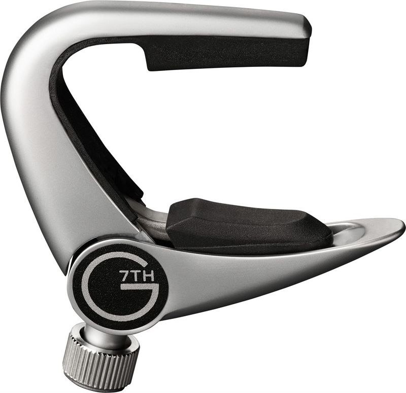 G7th Newport Capo Partial #3 Silver