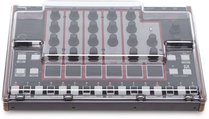 Decksaver Skyddslock till Akai Rhythm Wolf & Tom Cat (Light Edition)
