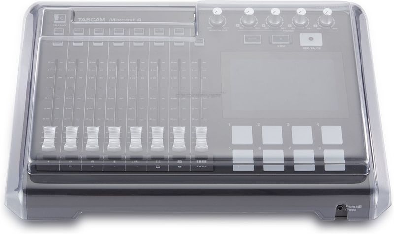 Decksaver Skyddslock till Tascam Mixcast 4