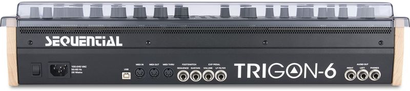 Decksaver Cover for Sequential Trigon-6 Desktop (Soft-Fit)