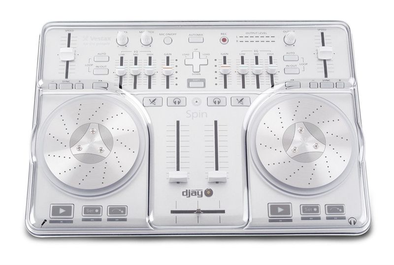 Decksaver Skyddslock till Vestax Spin Mk1 & Typhoon Mk1