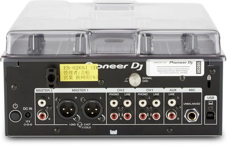 Decksaver Skyddslock till Pioneer DJM-250 MK2 & DJM-450