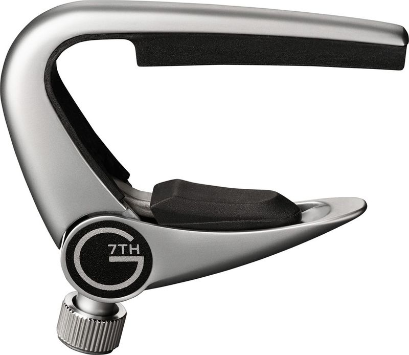 G7th Newport Capo Partial #5 Silver
