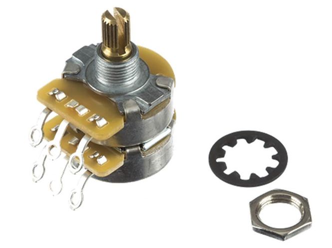  Fender GRP dual 500K/250K potentiometer, split ...