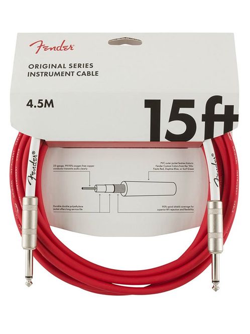 Hovedbilde Fender Original Series Inst.cable, 15ft, fiesta ...