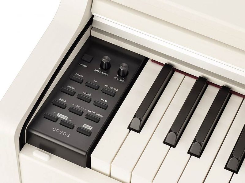 Medeli UP203 Andromeda Series Digital Piano - White Satin