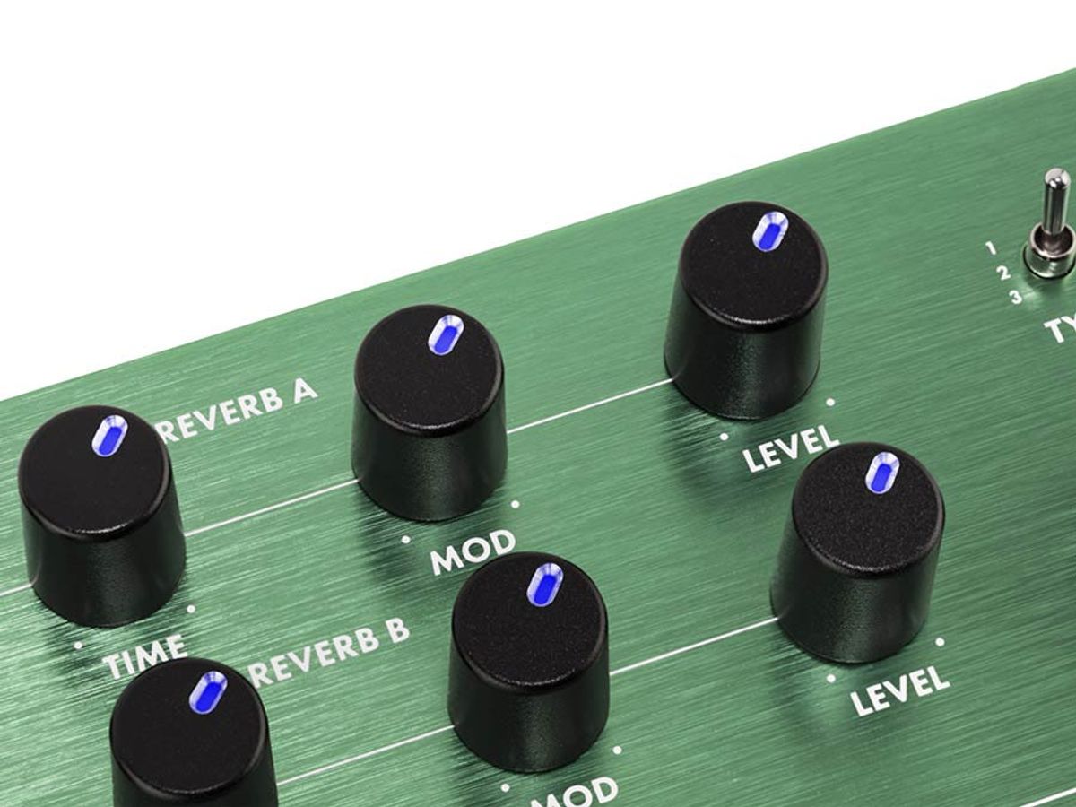 Fender Dual Marine Layer Reverb, effe