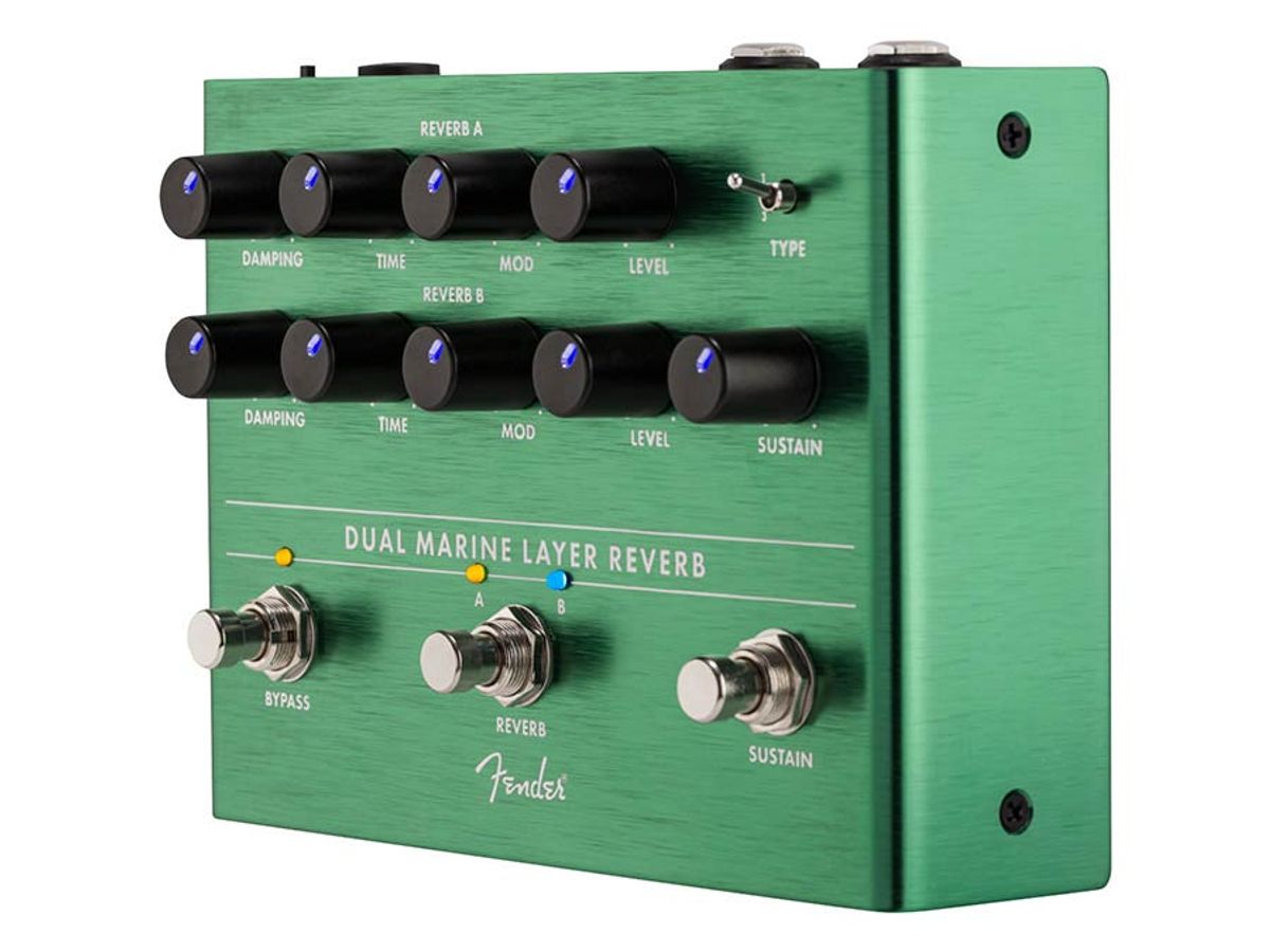 Fender Dual Marine Layer Reverb, effe