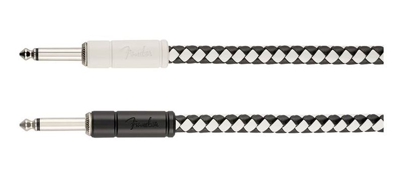 Fender 10' instrument cable, 10ft, checkerboard