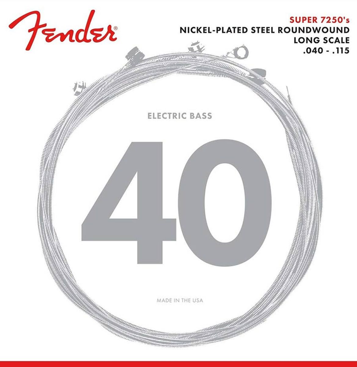 Fender 72505L Super 7250s - 5-Str  light 040-115