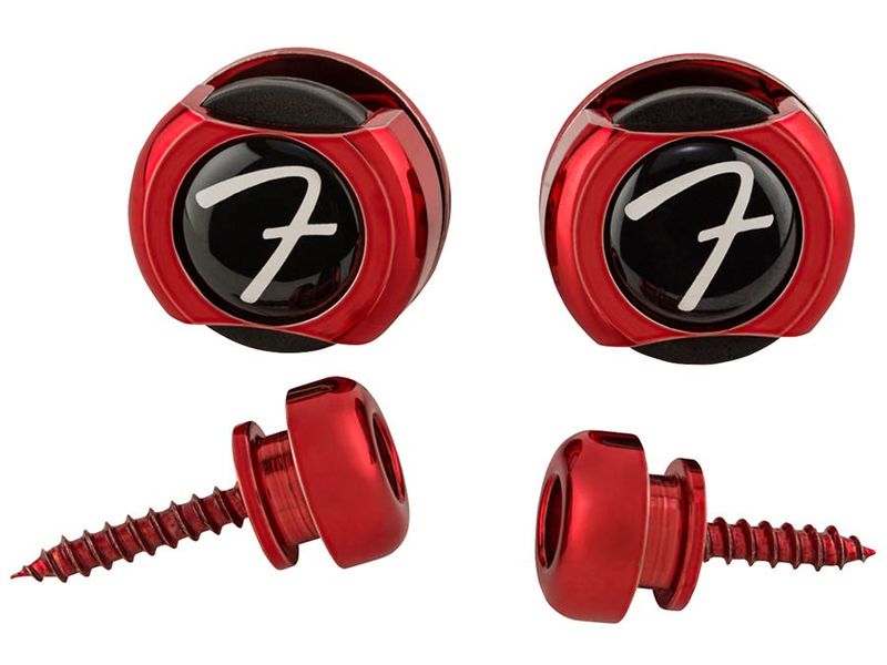 Fender Infinity Strap Locks red