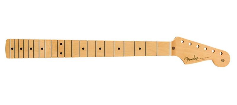 Fender GRP 50's Strat neck, 21 medium jumbo frets, 9,5