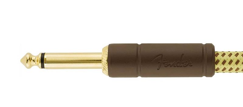 Fender Deluxe Series Inst.cable, 15ft, tweed