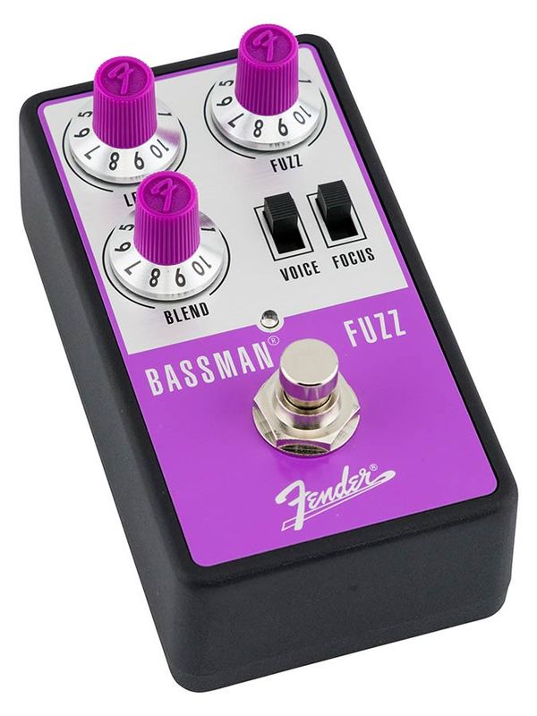 Fender Bassman Fuzz, effects pedal for bass