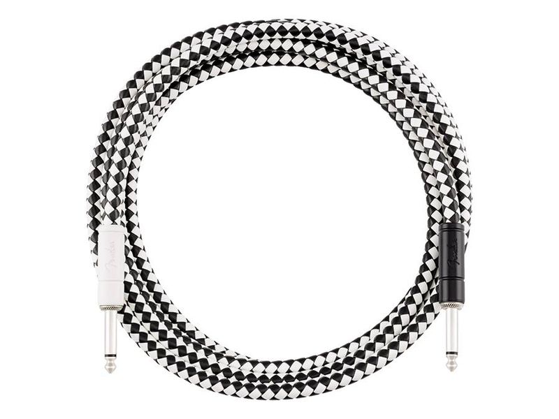 Fender 10' instrument cable, 10ft, checkerboard