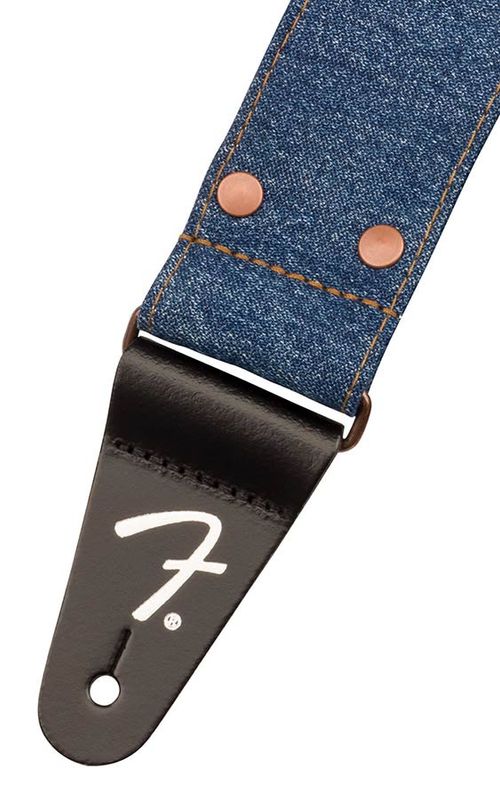 Fender  Wrangler riveted denim strap, indigo