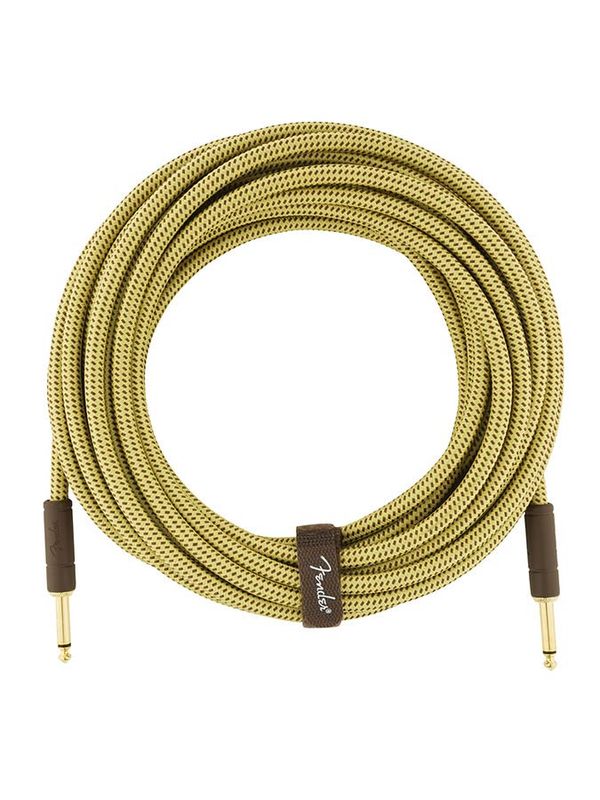 Fender Deluxe Series Inst.cable, 25ft, tweed