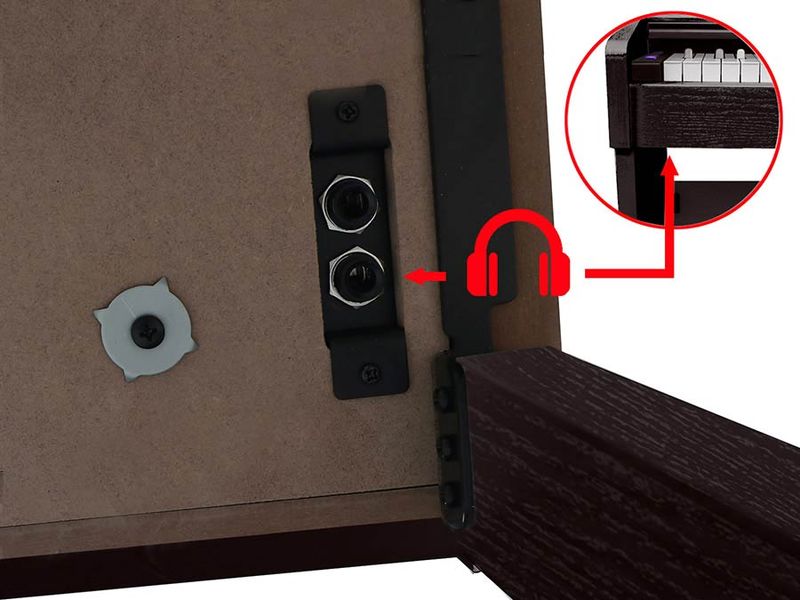 Medeli DP280K Digital Piano - Rosewood