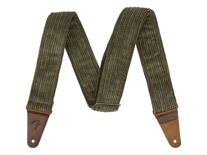 Hovedbilde Fender Corduroy guitar strap, antique olive, polyester c